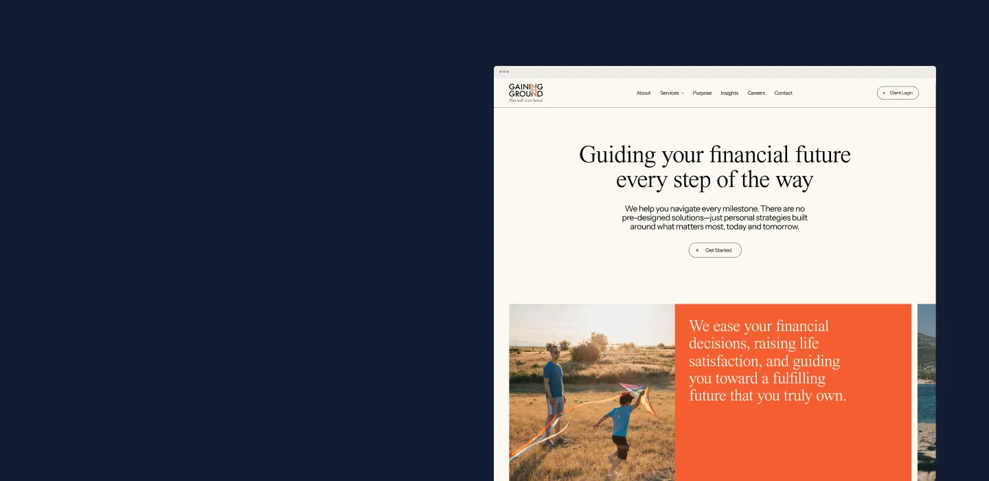 Elevating a Wealth Advisory Through Trust Centric Design