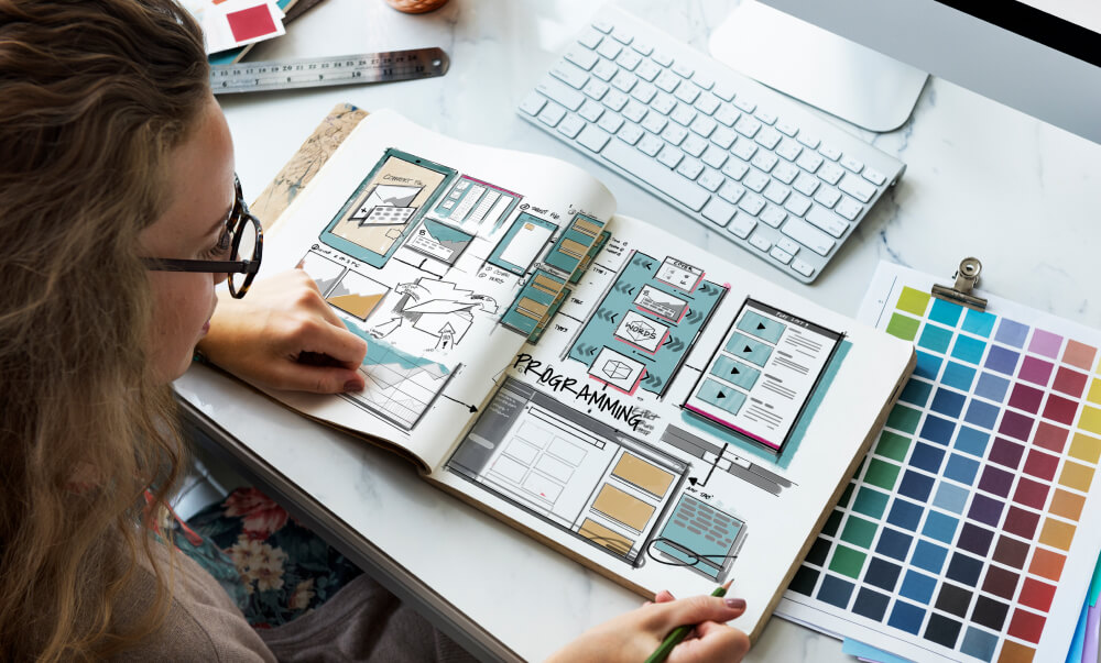 Leaf Design for UI/UX Services