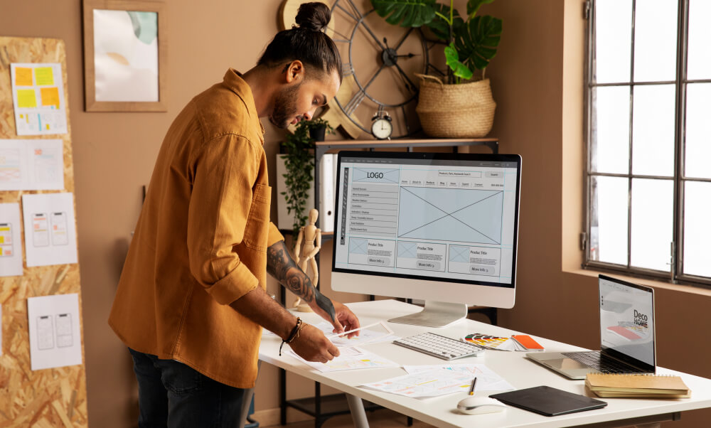 Leaf Design for UI/UX Services
